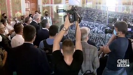 Kabe örtüsü restore edildi