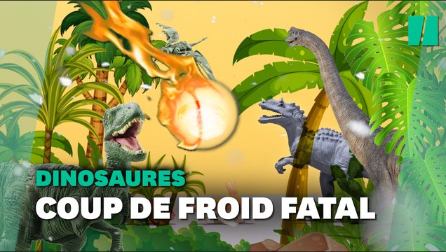 Les dinosaures étaient déjà mal en point avant d'être anéantis par un astéroïde