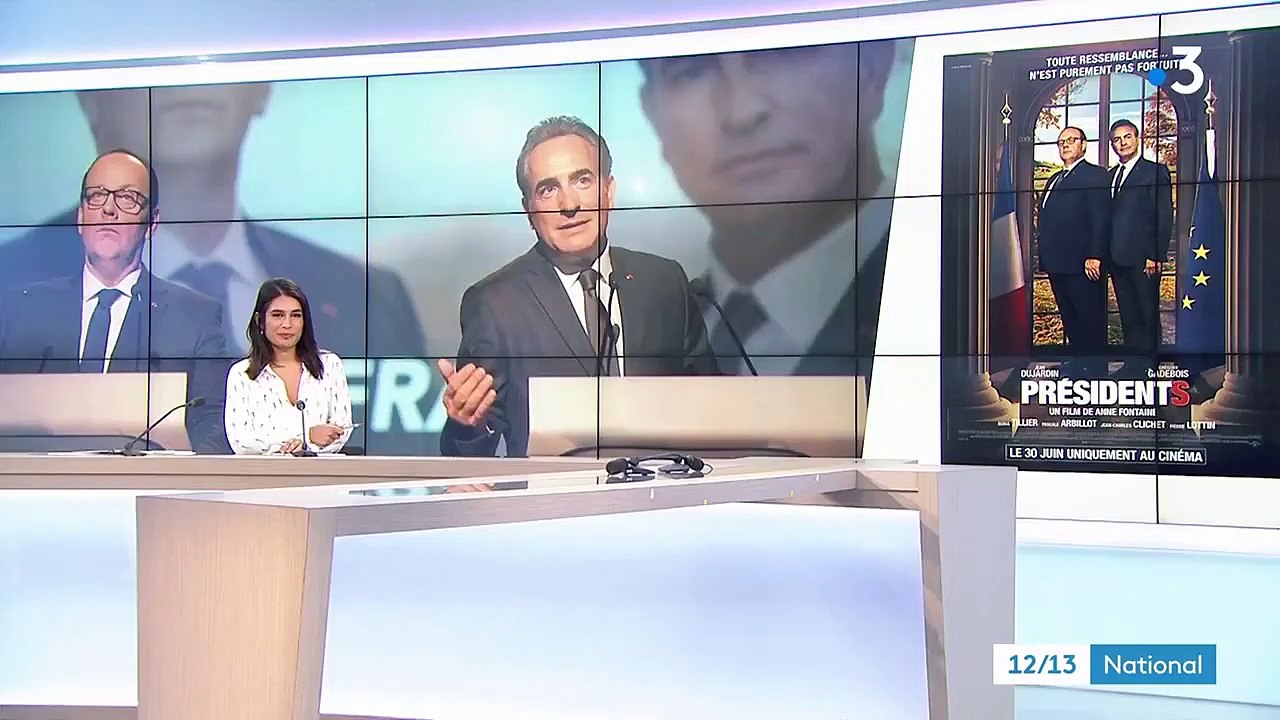 Nicolas Sarkozy et François Hollande, duo savoureux et inattendu à l'affiche de la comédie "Présidents"