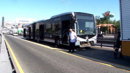 - Beylikdüzü’nde metrobüste korkutan yangın