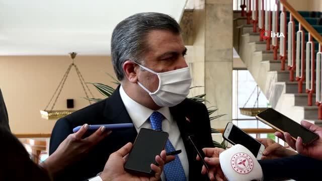 Son dakika haberleri | Sağlık Bakanı Koca: Bayrama kadar yüzde 70 aşılama hedefimiz, ez az 1 doz herkesin aşılanmasını hedefliyoruz.