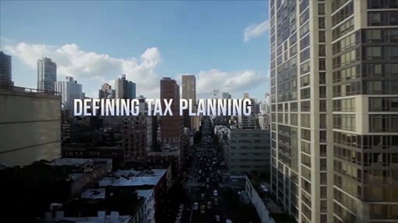 Finance: Defining Tax Planning