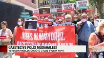 Gazeteciye polis müdahalesi 3 ilde protesto edildi