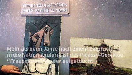 Vor neun Jahren gestohlener Picasso wieder aufgetaucht