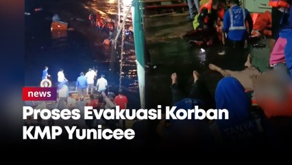 Detik-detik Korban Tenggelam KMP Yunice Ditemukan