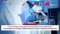 Covid, Ue annuncia 5 trattamenti anti virus