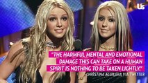 Christina Aguilera Shows Her Support For Britney Spears