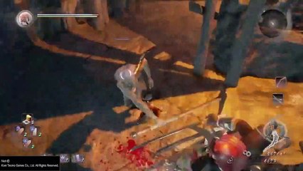 NIOH mission principal num 2 avec les double SABRE gameplay PERFECT sans KO