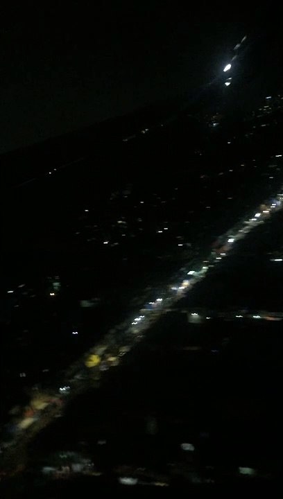 Flight landing night view | Mumbai night view | MUMBAI AERIAL VIEW