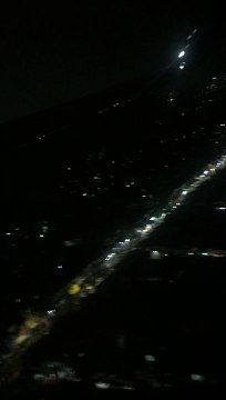 Flight landing night view | Mumbai night view | MUMBAI AERIAL VIEW