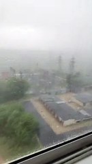 Lighting Strike Starts a Fire