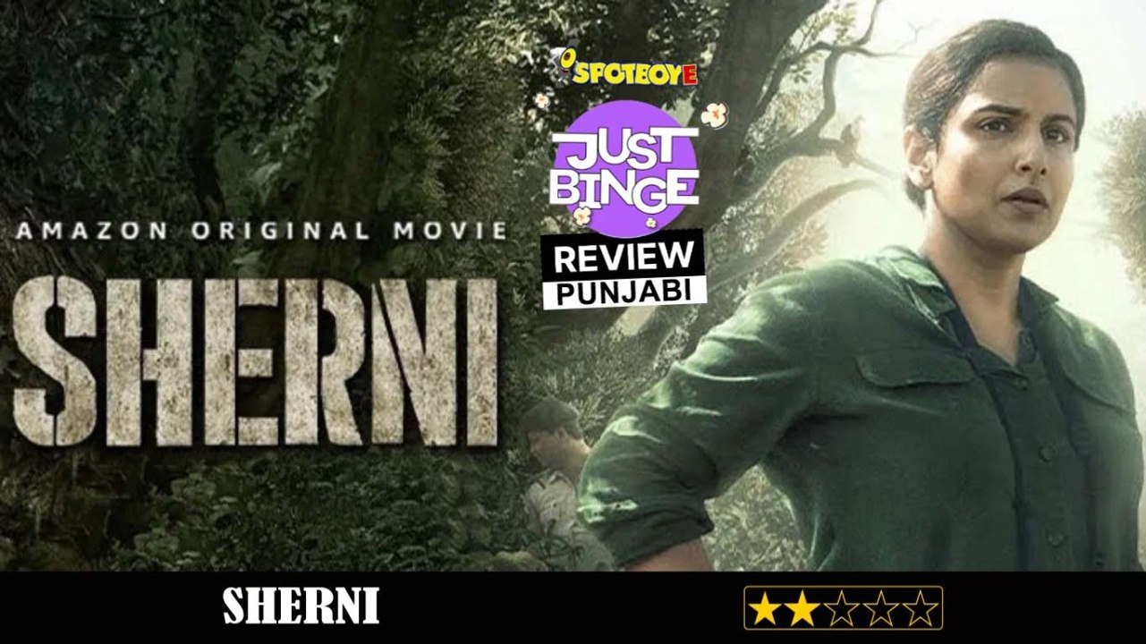 Sherni PUNJABI REVIEW | Vidya Balan | Amazon Prime Video | Just Binge Reviews- Punjabi | SpotboyE