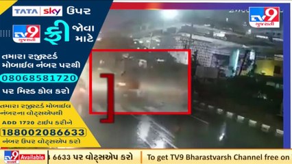 ઓડી કારે ટક્કર મારી રિક્ષાને, રિક્ષા ફંગોળાતા રિક્ષા ચાલકનું મોત _Tv9gujaratinews