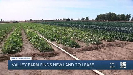 Valley farm finds new land to lease after losing theirs to developers