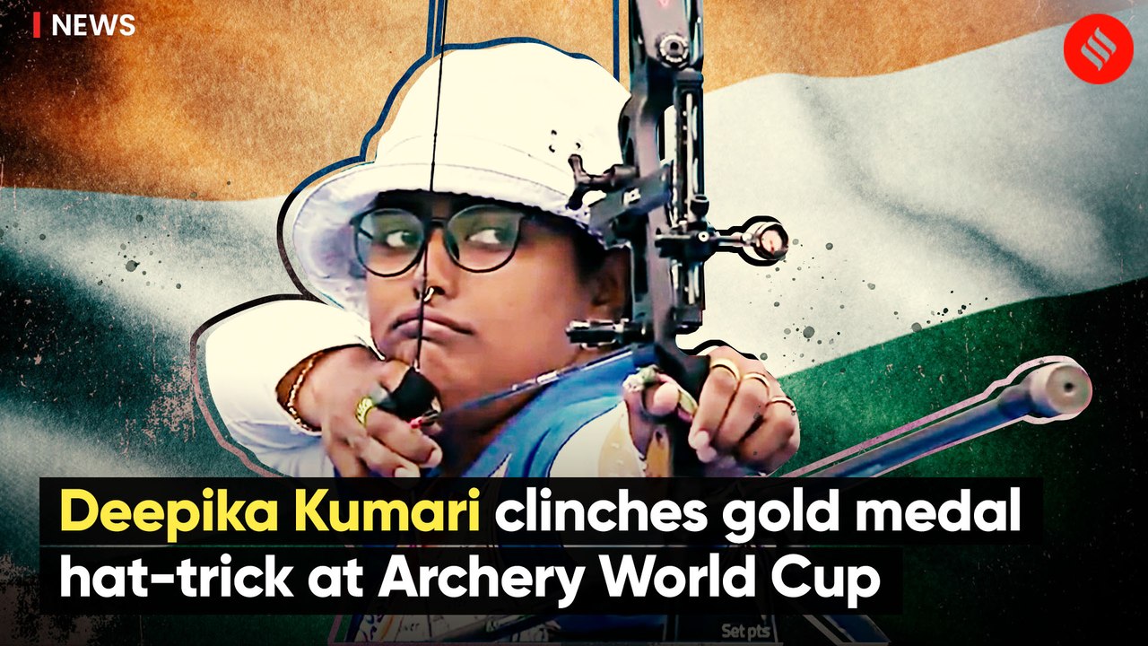 Deepika Kumari Clinches Gold Medal Hat-Trick at Archery World Cup