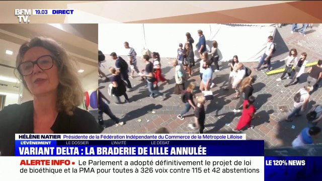 Pour Hélène Natier (Union Cœur de Lille), l'annulation de la braderie de Lille est un crève-cœur