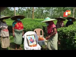 Tripura Tea Garden Workers Pay Tribute To Birsa Munda On His 122 Death Anniversary