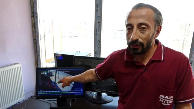 Son dakika haberi! 7 kişinin yaralandığı kazanın tanığının şok geçirmesi güvenlik kamerasına yansıdı