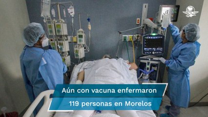 Mueren 19 personas por Covid que tenían esquema completo de vacunación en Morelos