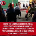 López Obrador acusó que existió una campaña en su contra ante propuesta de la extensión de Zaldívar