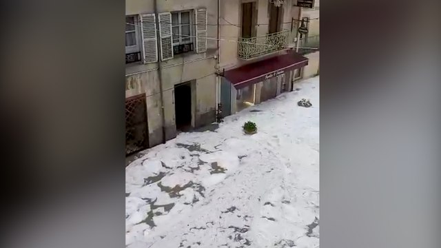 Orage de grêle, inondations et coupure de courant dans les Vosges