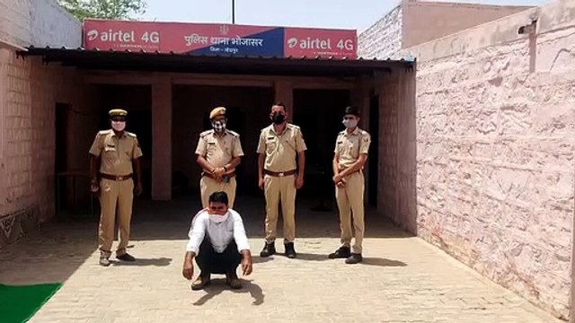 मकान में अफीम का एक किलो दूध जब्त, युवक गिरफ्तार
