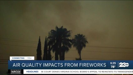 As towns prepare fireworks shows, some residents impacted by air quality