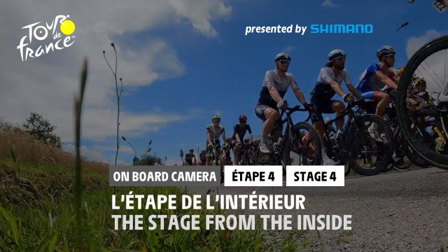 #TDF2021 - Étape 4 / Stage 4 - Onboard Camera / Caméra Embarquée