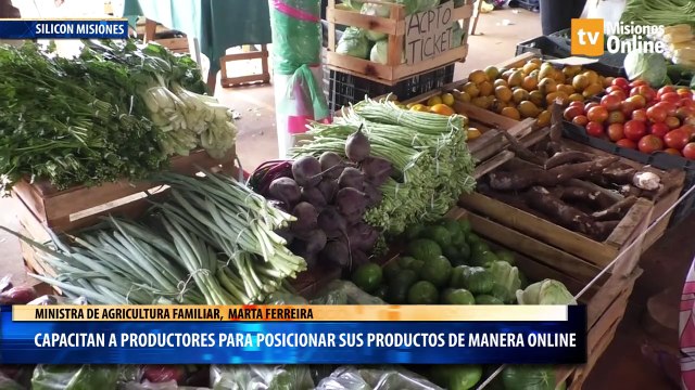 Capacitan a productores para posicionar sus productos de manera online