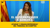 El Govern exigeix a Sánchez aturar 