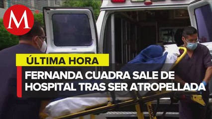 Download Video: Dan de alta a Fernanda Cuadra, una de las jóvenes atropelladas en Iztacalco