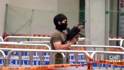 Güney Kore'de drone tatbikatı