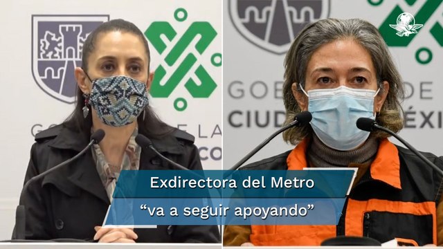 Florencia Serranía apoyará en lo que se requiera: Sheinbaum sobre cambio de dirección en Metro CDMX