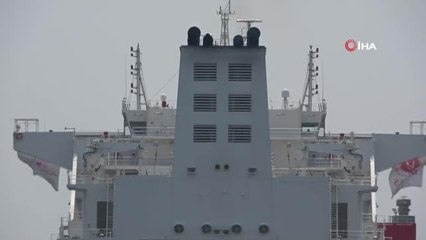 Ertuğrul Gazi'ye ilk LNG nakli başladı