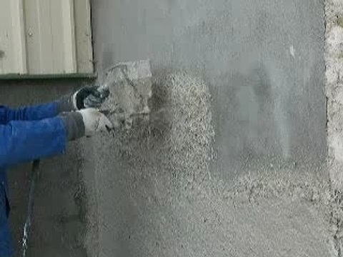 enduit projeter chaux-chanvre