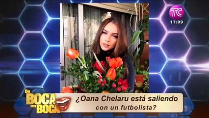 ¿De quién se trata? Oana Chelaru recibe flores de un admirador