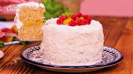 Delicias con coco rayado. | Cocina Delirante