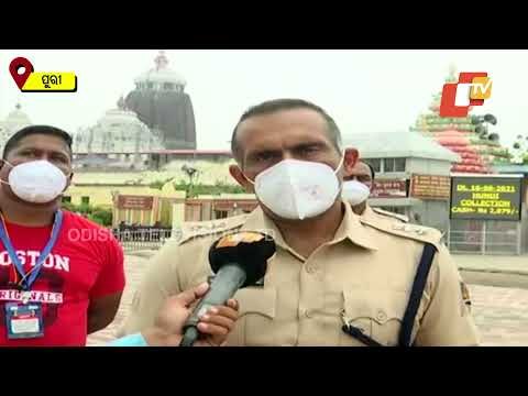 Puri SP Kanwar Vishal Reviews Security Arrangements at Srimandir Ahead of Snana Purnima