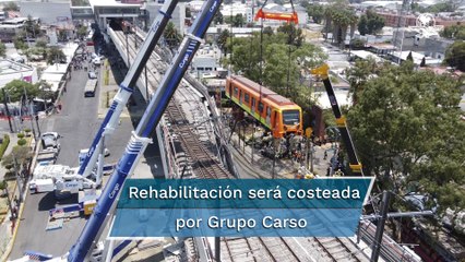 Grupo Carso, de Carlos Slim, se hará cargo de la rehabilitación de la Línea 12