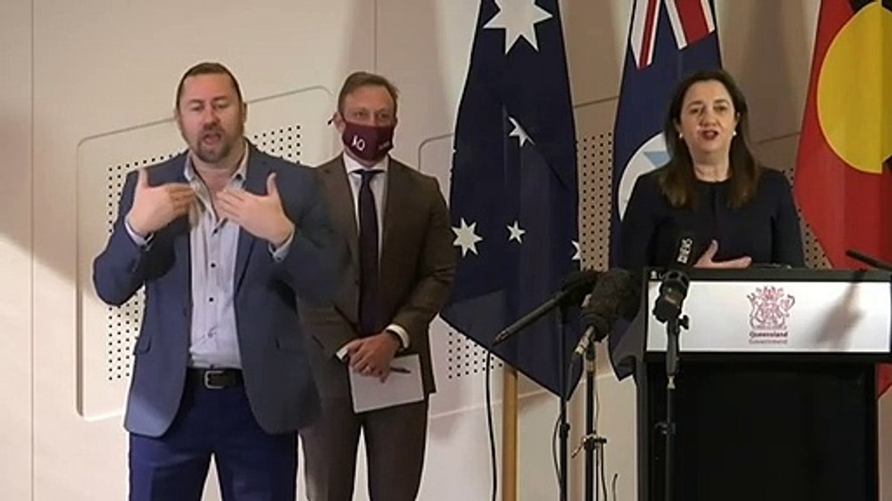 Queensland records 3 new locally acquired cases of COVID19 video
