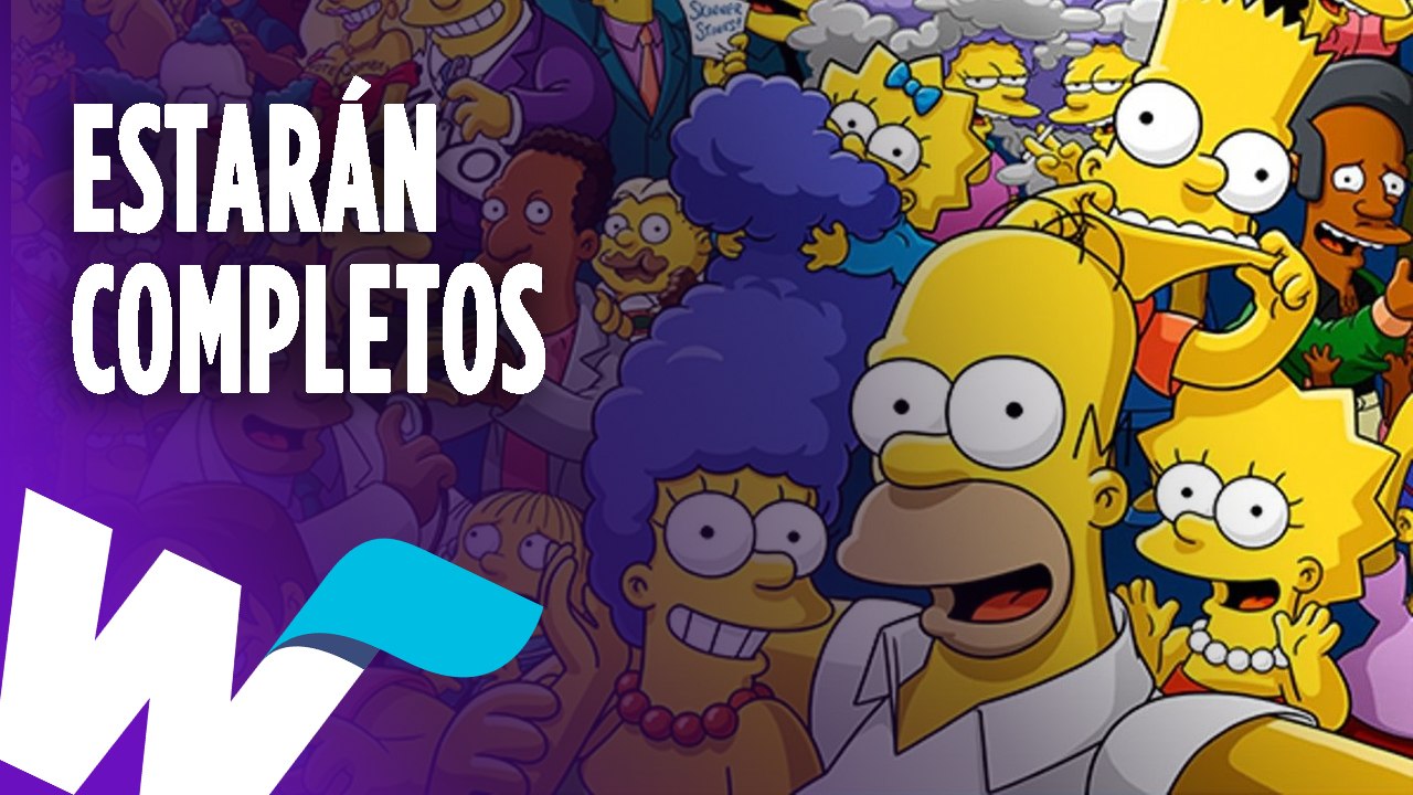 Los Simpsons llegarán a Star plus.