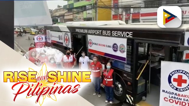 PRC, naglunsad ng mga bagong mobile vaccination center; layunin ng programa, matulungan ang mga senior citizen at PWDs