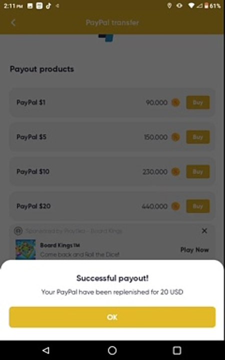 Waiting for my payout :)