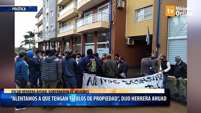 Alentamos a que tengan títulos de propiedad , dijo Herrera Ahuad