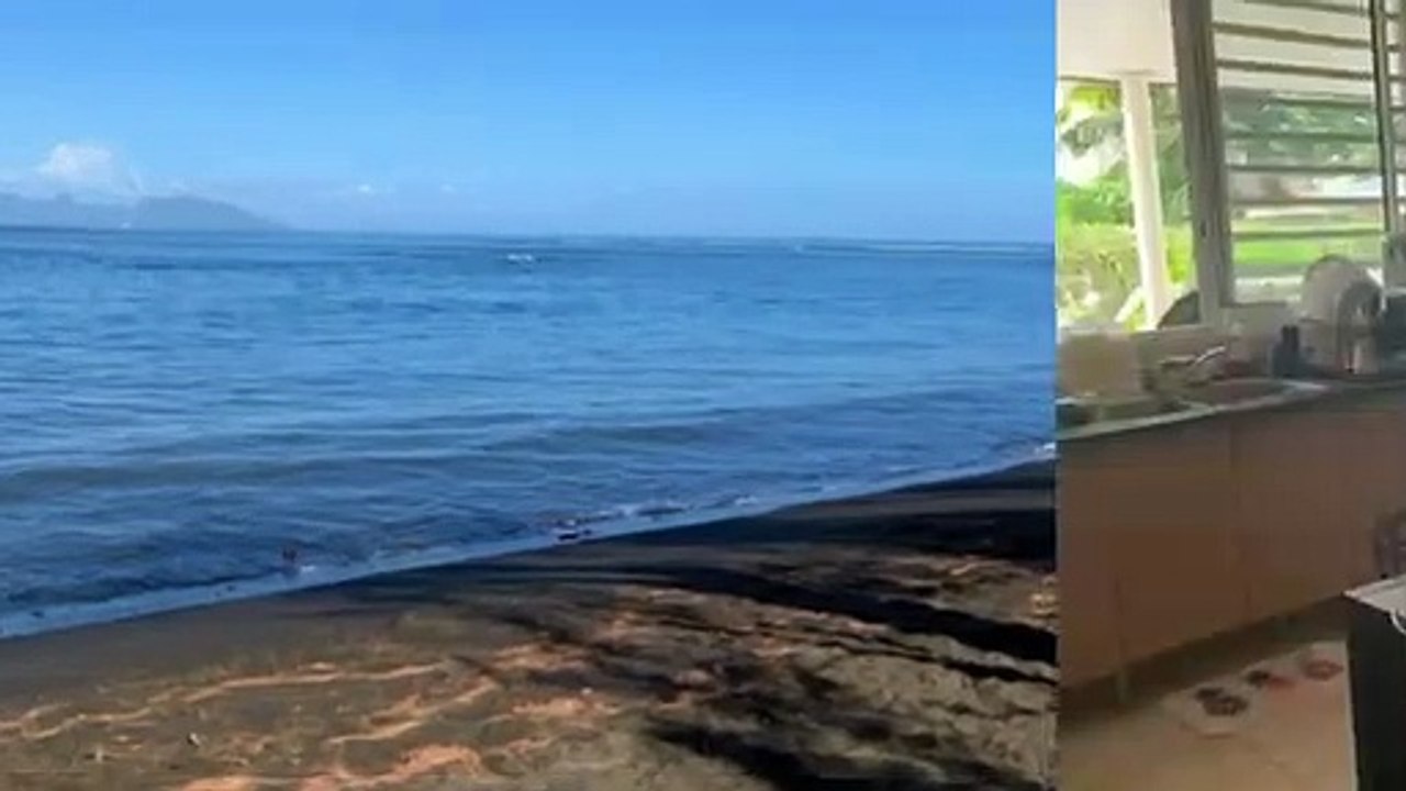 A vendre belle maison F2 60 m2, à la Pointe venus (Accès Mer à 20 mètres) Mahina