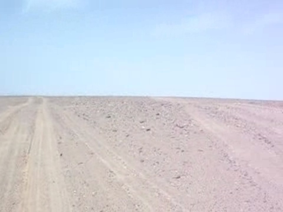 Seul dans le desert!