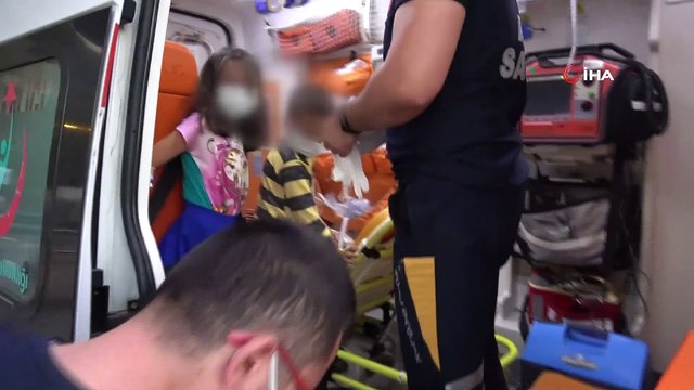 Lavabo açıcı yiyen 5 çocuk hastanelik oldu