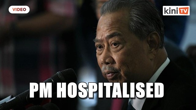 Muhyiddin hospitalised after suffering diarrhoea