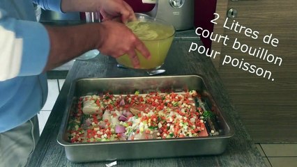 Download Video: Recette Saumon Au Four  & Cabillaud  Bellevue.