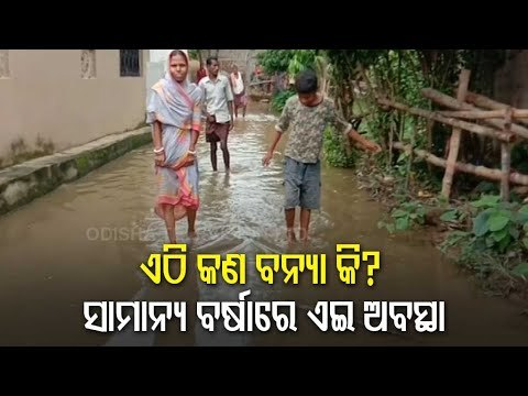 Villagers Suffer Due To Rainfall-Triggered Water Logging In Balasore